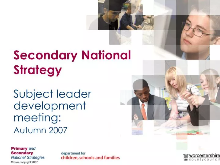 secondary national strategy