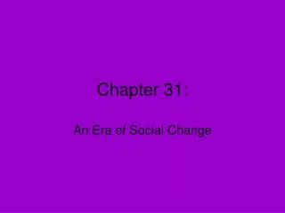 Chapter 31: