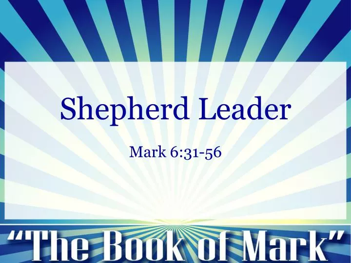 shepherd leader