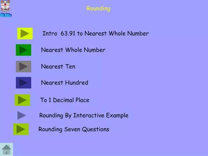 rounding