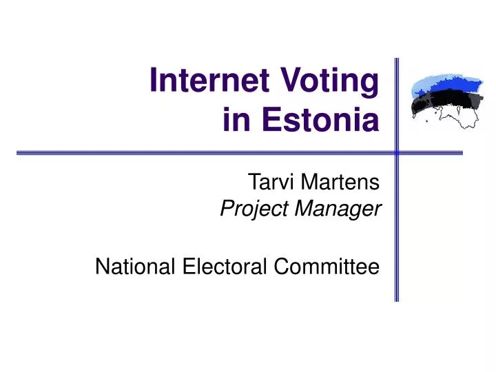 internet voting in estonia