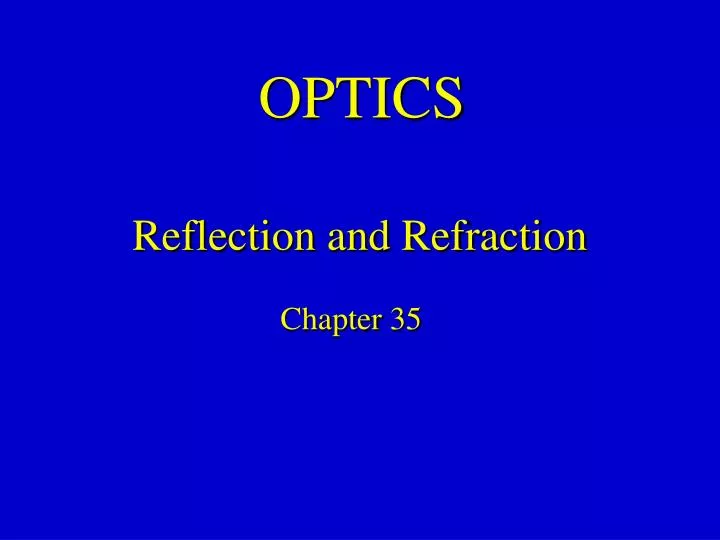 optics