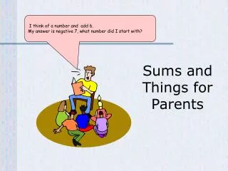 Sums and Things for Parents