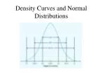 Density Curves and Normal Distributions - slide 1