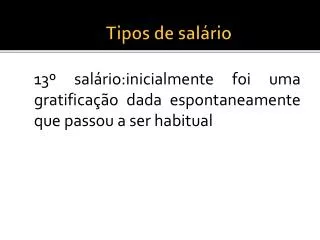 tipos de sal rio
