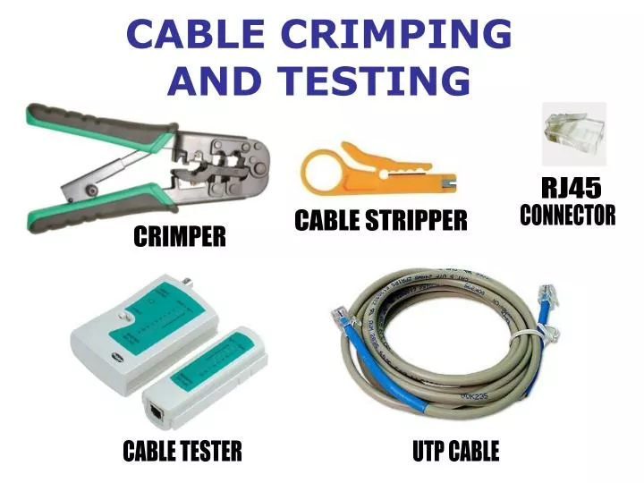 cable crimping and testing