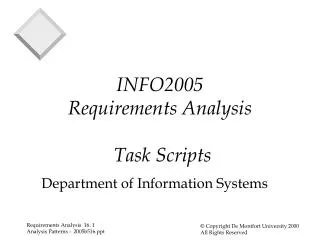 INFO2005 Requirements Analysis Task Scripts