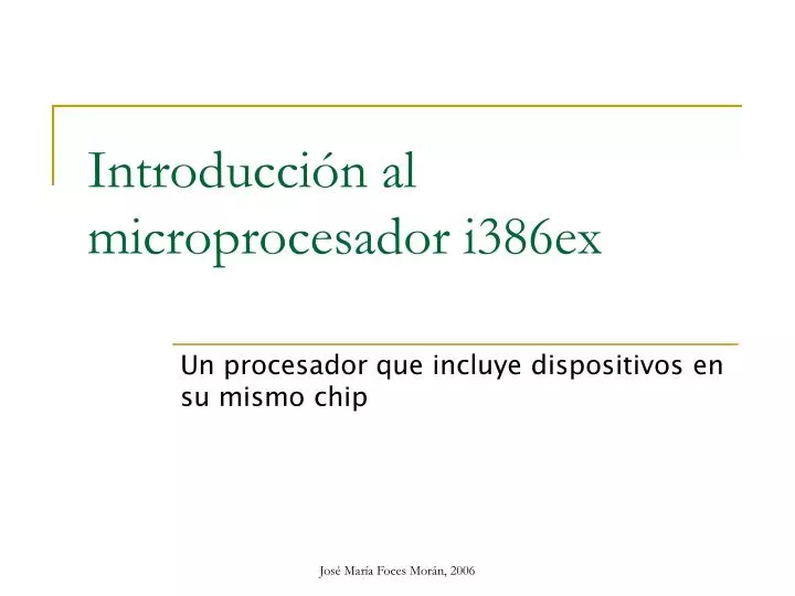 introducci n al microprocesador i386ex