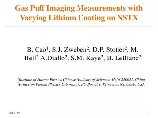 Gas Puff Imaging Measurements with Varying Lithium Coating on NSTX