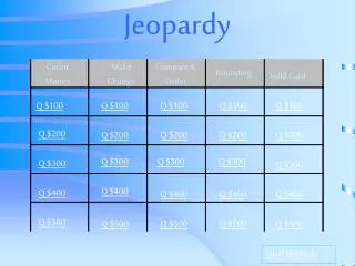 jeopardy