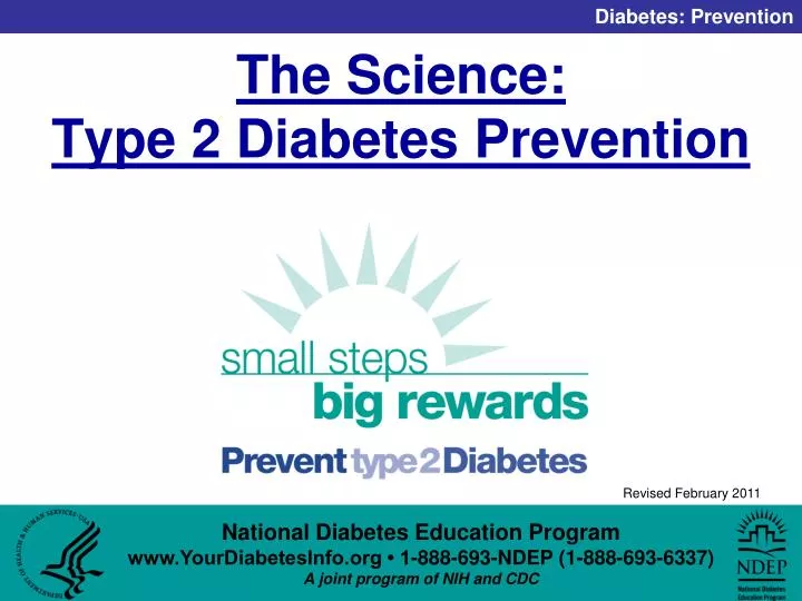 the science type 2 diabetes prevention