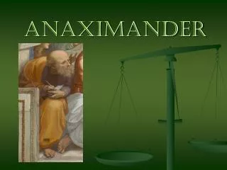 Anaximander