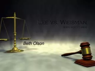 Lee vs. Weisman 505U.S.577(1992 )