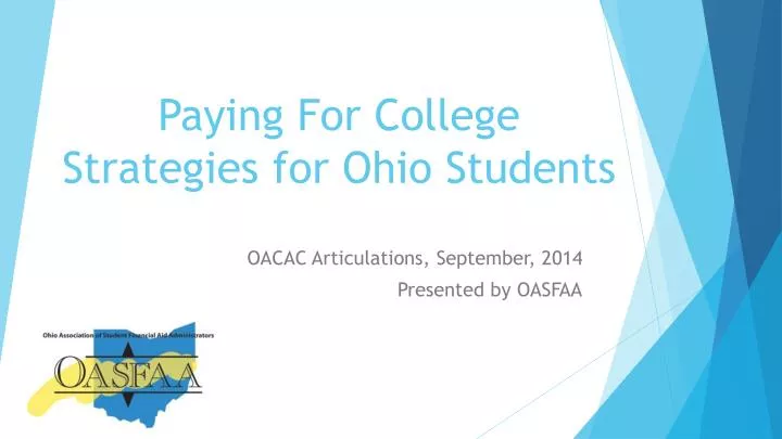 paying for college strategies for ohio students