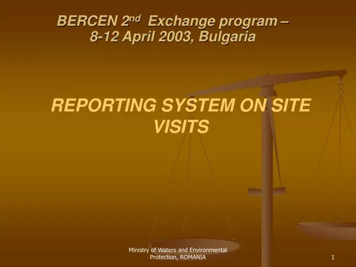 bercen 2 nd exchange program 8 12 april 2003 bulgaria