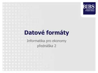 datov form ty