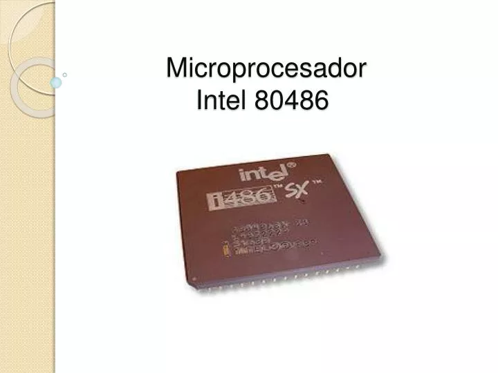 microprocesador intel 80486