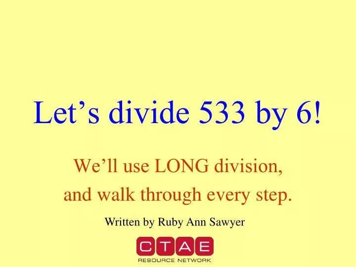 let s divide 533 by 6