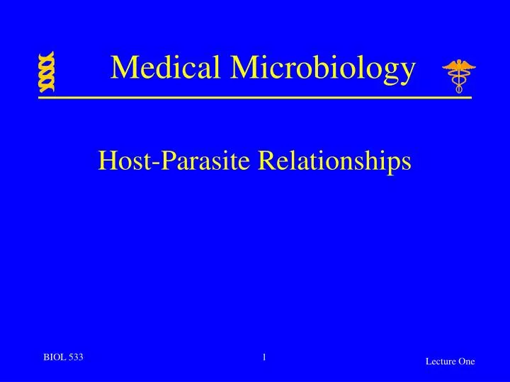 host parasite relationships