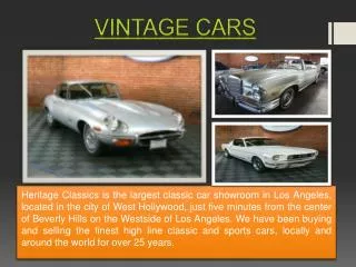 American Classic Cars For Sale