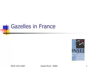 Gazelles in France