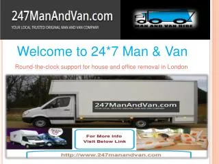 Man and Van Hire London