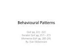 Behavioural Patterns - slide 1