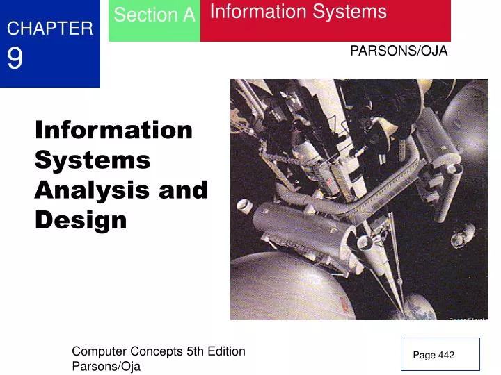 information systems analysis and design