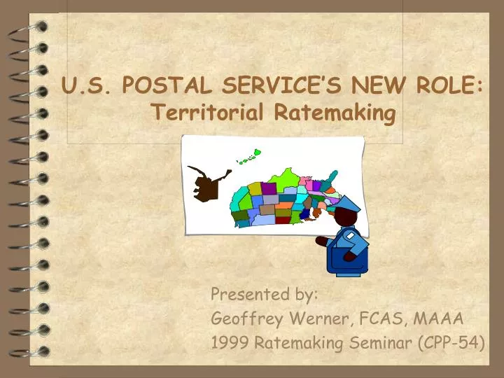 u s postal service s new role territorial ratemaking
