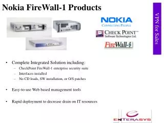 Nokia FireWall-1 Products