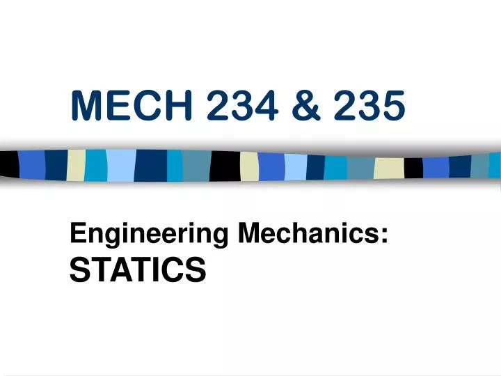 mech 234 235