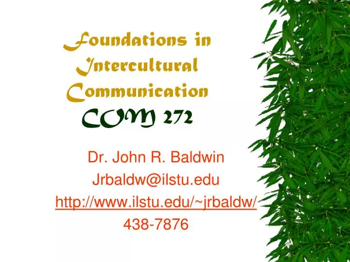 foundations in intercultural communication com 272