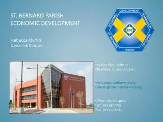 St. Bernard Parish Economic Development