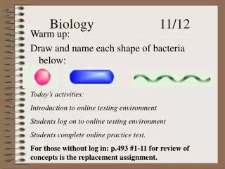 Biology 11/12