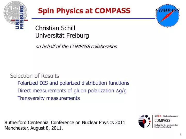 spin physics at compass