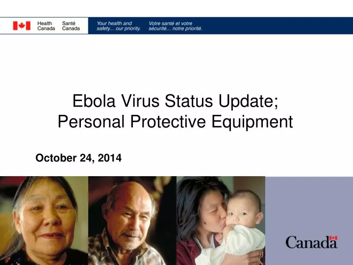 ebola virus status update personal protective equipment