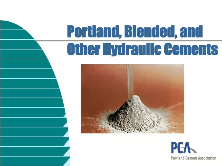 portland blended and other hydraulic cements