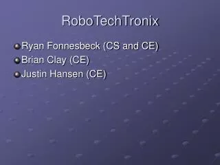 RoboTechTronix