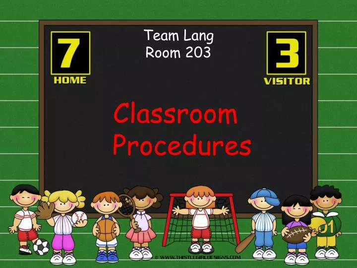 team lang room 203