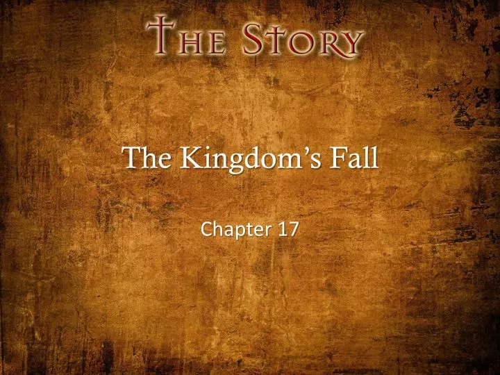 the kingdom s fall