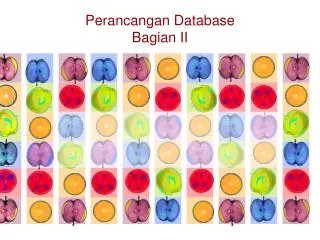 perancangan database bagian ii