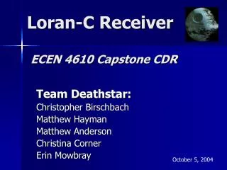 Loran-C Receiver