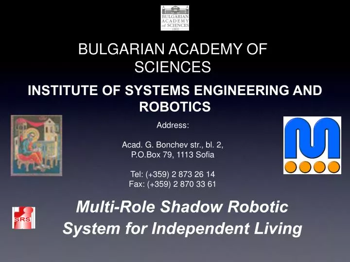 institute of systems engineering and robotics