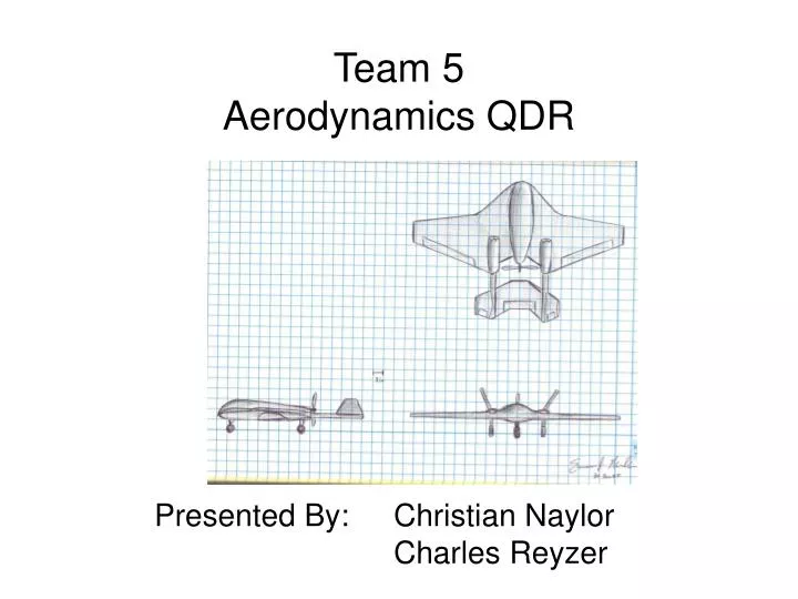 team 5 aerodynamics qdr
