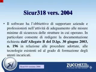 sicur318 vers 2004