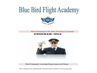 Commercial Pilot Training & Pilot Training - BBFA