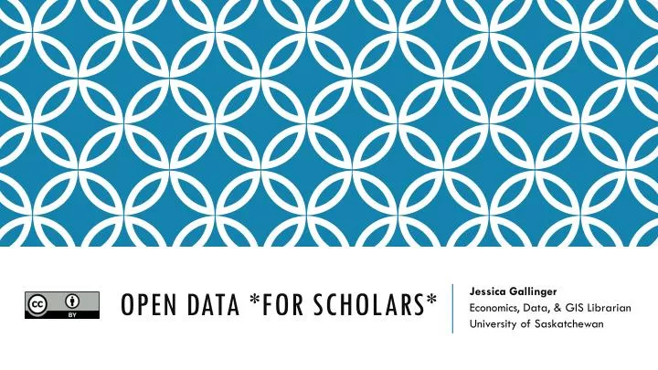 open data for scholars