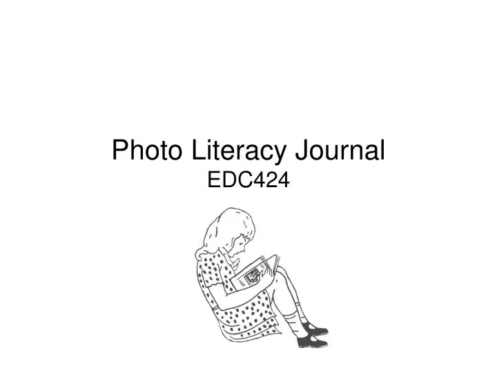 photo literacy journal edc424