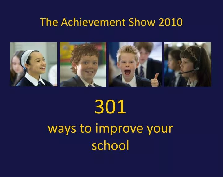 the achievement show 2010