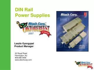 DIN Rail Power Supplies